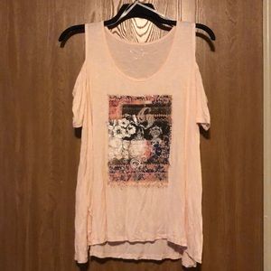Pink shirt/ tank by Jessica Simpson. Size 1X.